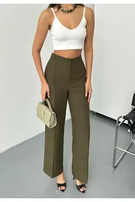 QF Quasar Fashion YENİ SEZON BORU PAÇA ÇİMALI ARKA LASTİKLİ RAHAT KALIP TERLETMİYEN %100 KETEN PANTOLON