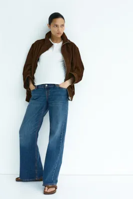 H&M MAMA Geniş Kot Pantolon