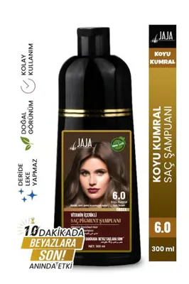 Jaja Vitamin İçerikli Saç Pigment Şampuanı Unisex 300 Ml 7.0 Kumral Tüm Saçlar