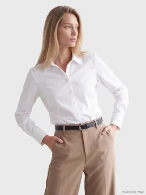 LCW Vision Poplin Kadın Gömlek