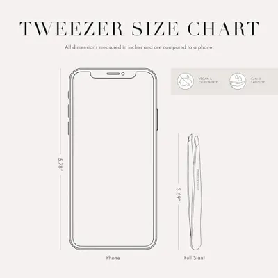 Diğer Tweezerman Slant Tweezer Pretty In Pink - Cımbız