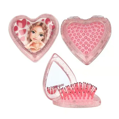 Top Model Beauty and Me Kalp Katlanabilir Saç Fırçası 413843