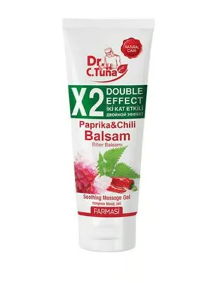 Farmasi Dr.C.Tuna İki Kat Etkili Biberli Masaj Jeli 250 Ml