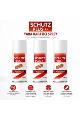 MG+ Schutz Plus Yara Kapatıcı Sprey 3'LÜ