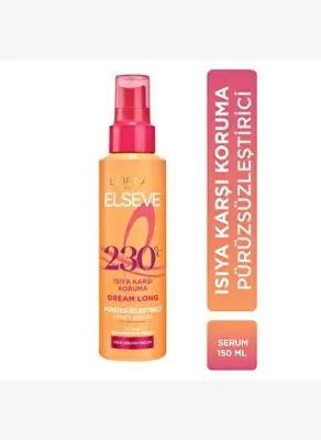 L'Oréal Paris Elseve Dream Long Isıya Karşı Koruyucu & Pürüzsüzleştirici Sprey Serum 150ml