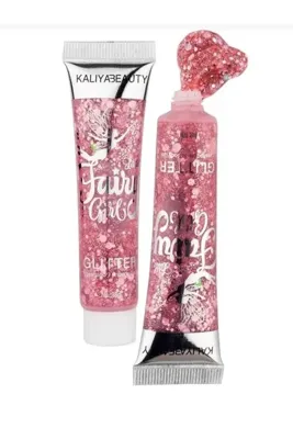 KALIYABEAUTY Pembe Glitter Parlatıcı