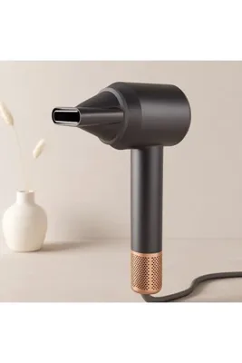 YUZEM 1500W BLDC Turbo Saç Kurutma Makinesi - 3 Hız, 4 Isı Ayarı (Gri)