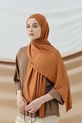 Silk Home Aminenesil Modakaşmir Kiremit Renk Penye Şal