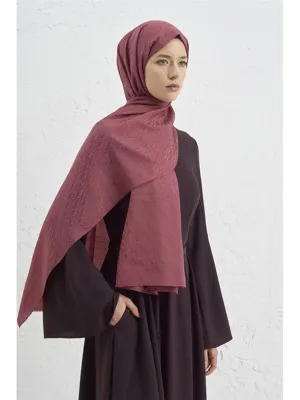Armine Elegance İpek Pamuk Monogram Şal 32