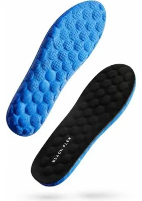Black Flex Memory Foam Hafızalı Darbe Emici 3D Point Destekli Iç Tabanlık