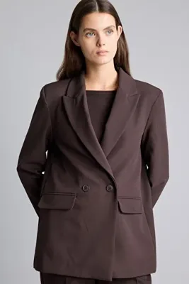 Defacto Oversıze Ceket Yaka Astarlı Blazer Ceket C2457AX26AU