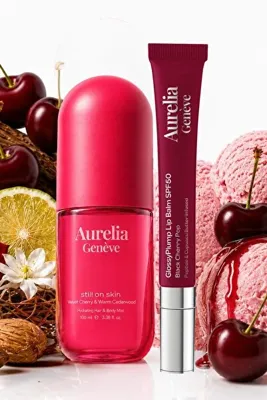 Aurelia Genève SPF Your Cherry Mood - Güneşten Koruyucu & Dolgunlaştırıcı Etkili Kiraz Renkli Lip Balm & Kadifemsi