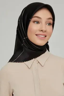 ARMİNE Kadın Ipek Eşarp 8655 01 Twill