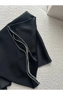 Merve Ucu taşlı Janjan şal