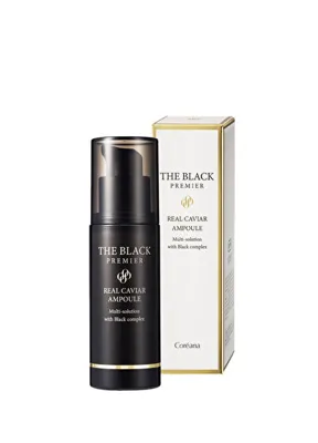 Coreana The Black Caviar Ampoule Aydınlatıcı Cilt Serumu