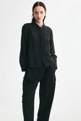 H&M Düğüm Düğmeli Gömlek