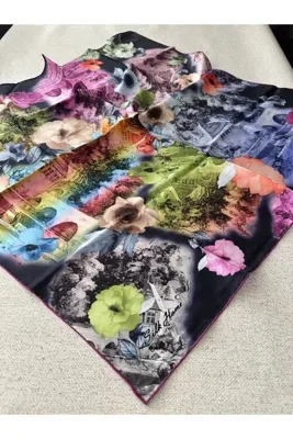 Silk Home Twill İpek Eşarp 87050-54