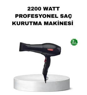 Profesyonel Saç Kurutma Makinesi Mavi - 02