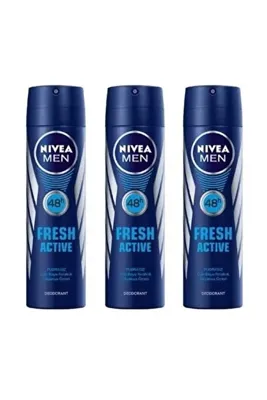 Nivea Men Deodorant Fresh Active 3 X 150 Ml