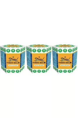 Tiger Balm 3 Adet 30 gr Beyaz merhem