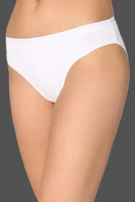 Tutku Kadın Pamuklu Beyaz Bikini Külot 12li