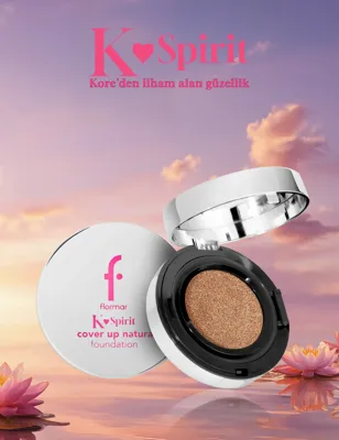 Flormar K-Spirit Cover Up Yüksek Kapatıcı & Uzun Süre Kalıcı Doğal Bitişli Fondöten 006 Oat