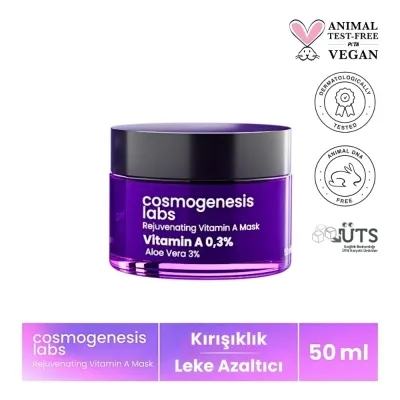 Cosmogenesis Labs Canlandıran A Vitamini Maske 50ml