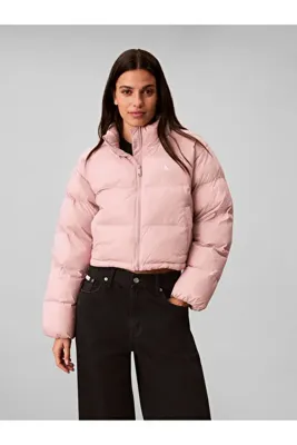 Calvin Klein Kapitoneli Su İtici Dik Yaka Şişme Mont LV047H503GXPF Kadın MONT LV047H503G XPF