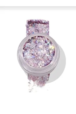 hbtasarim Jel Formlu Parlak Glitter Far Pink