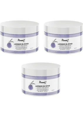 Homm Life Lavanta Yağlı Bitki Tanecikli Scrub 250 ml - 3 Adet