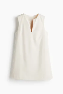 H&M Gabardin Düz Kesim Elbise