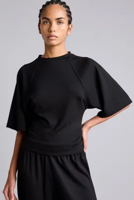 Defacto Regular Fit Dikiş Detaylı Basic Tişört