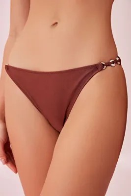 SUWEN Maya Aksesuarlı Bikini Alt
