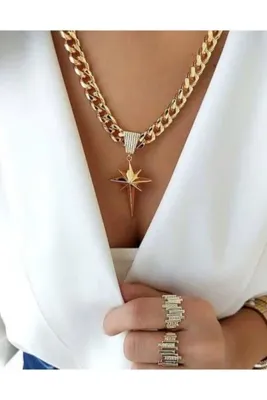 Mcgsteel Çağla Şikel Özel Seri Çelik Kolye
