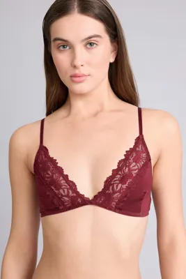 Defacto Dantel Detaylı Saten Kapsız Pedsiz Balensiz Bralet