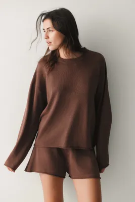 H&M Kıvrık Kenarlı Kazak