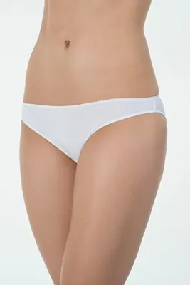Kom Kadın Beyaz Lara Bikini Külot Bk0646901beya