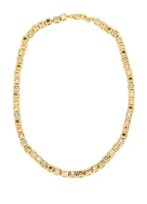Beymen Collection Çok Renkli Küp Taşlı Kadın Kolye