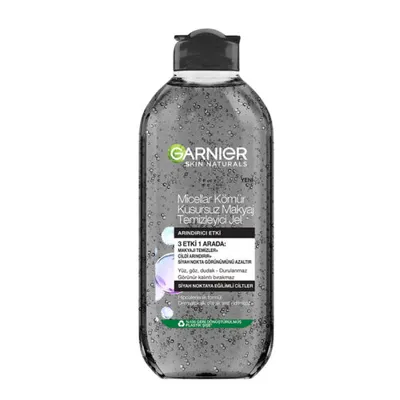 Garnier Micellar Kömür Kusursuz Makyaj Temizleyici Jel 400ml