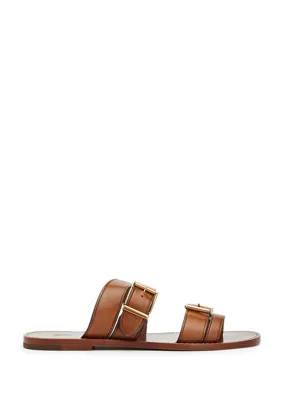 Polo Ralph Lauren Taba Kadın Deri Terlik