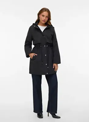 Vero Moda Siyah Kadın Mont VMGAIL MAYA COAT BOO