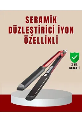trivogue Profesyonel Saç Düzleştirici – 360° Döner Kablo ve Kompakt Tasarım