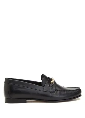 Tommy Hilfiger Siyah Kadın Deri Loafer