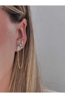 Bubbleatelier Zincir Detay Wenny Küpe