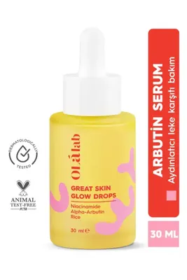 OlaLab Leke Karşıtı Aydınlatıcı Alpha Arbutin Cilt Serumu 30 ml