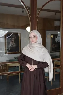 Jawel Ceylan Desenli Jakarlı Şal