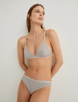 Koton Brief Külot Fitilli Saten Bel Detaylı