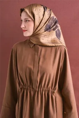 ARMİNE Saf İpek Twill Eşarp 9617D 03