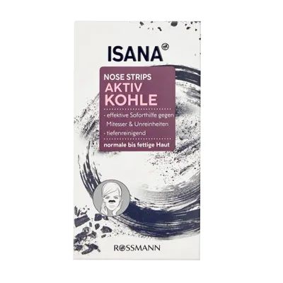 Isana Aktif Kömür Gözenek Arındırıcı Burun Bandı