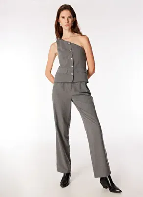 Fabrika Gri Kadın Pantolon F4WL-PNT0287